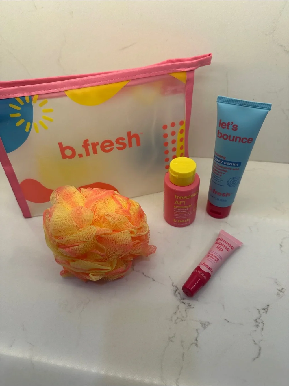 B. fresh Bath Set - Cleansing & Moisturizing Kit